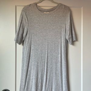 Lou & Grey heather gray T-shirt dress